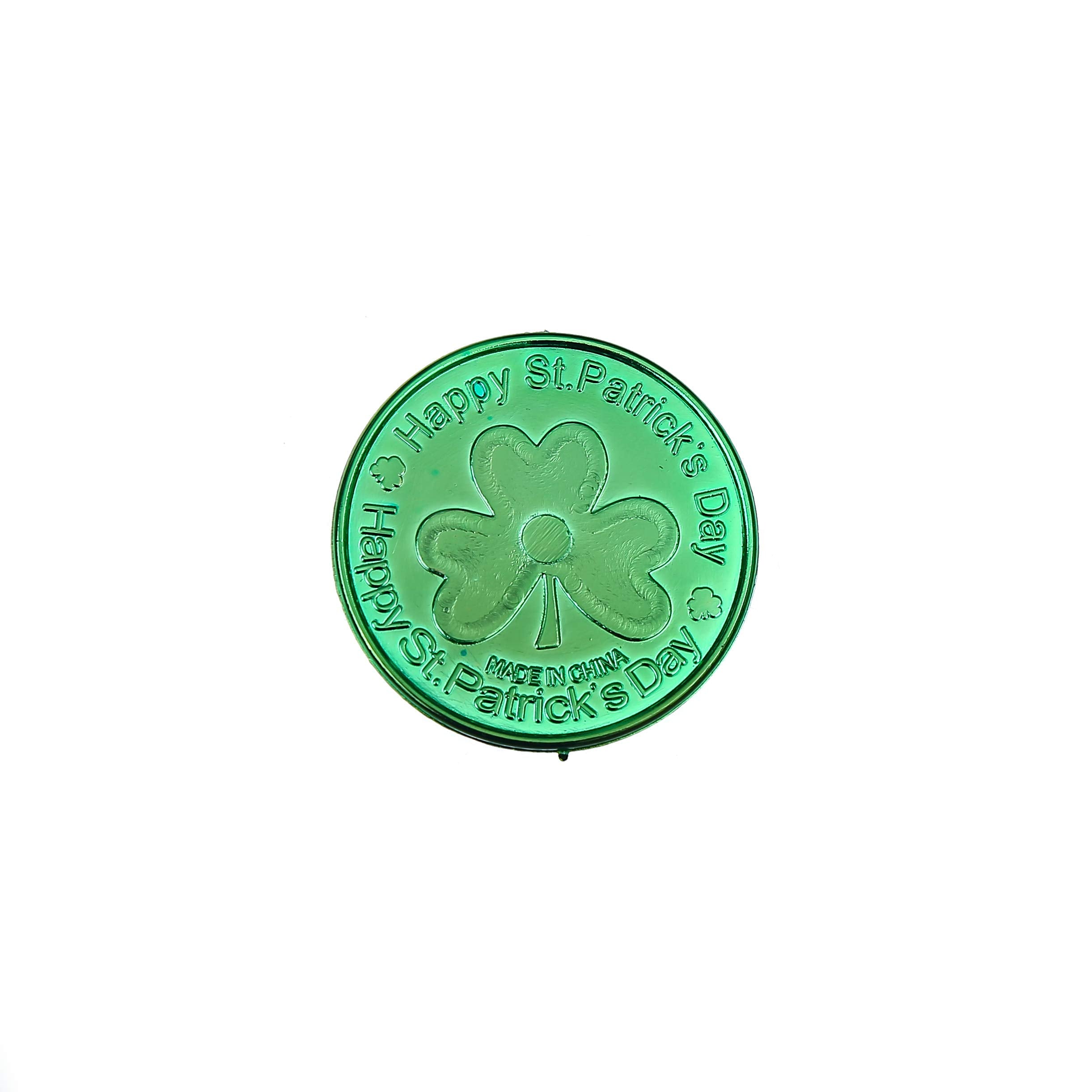 CCINEE festive shamrock coins ideal for party favors and DIY decor.