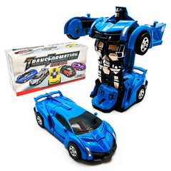 CDDZSW robot car front view shows transforming toy for kids