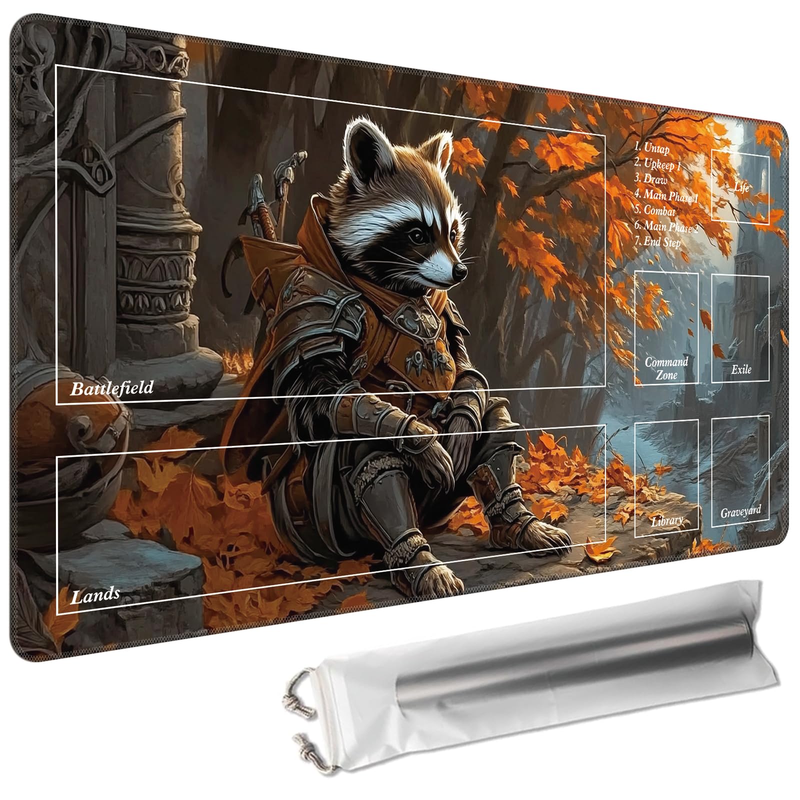 Cdkfxjy MTG Playmat Magic Zone surface 24x14 inches for comfortable card play