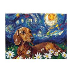 CDSASHCA 500-piece dachshunds under bright stars puzzle for relaxing evenings