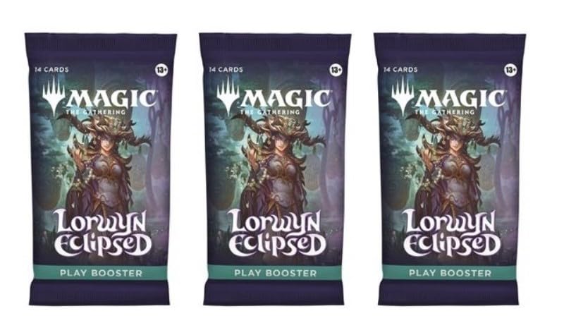 CE MTG Lorwyn Eclipsed booster pack ready for draft-friendly gameplay and collection.