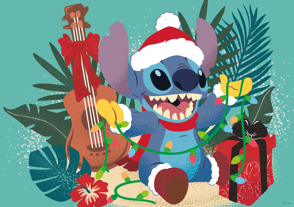 Ceaco Christmas Tree Farm Truck hero art on the box inviting cozy puzzling sessions.