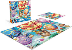 Ceaco Mickey's Air Balloon large poster reference for easy puzzle assembly.