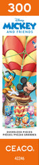 Ceaco Disney Mickey's Air Balloon puzzle box front showing oversized piece format.