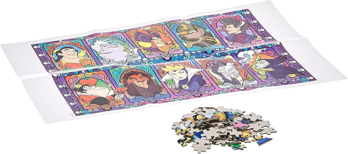 Ceaco Disney Villains 2 puzzle front cover for family puzzling sessions