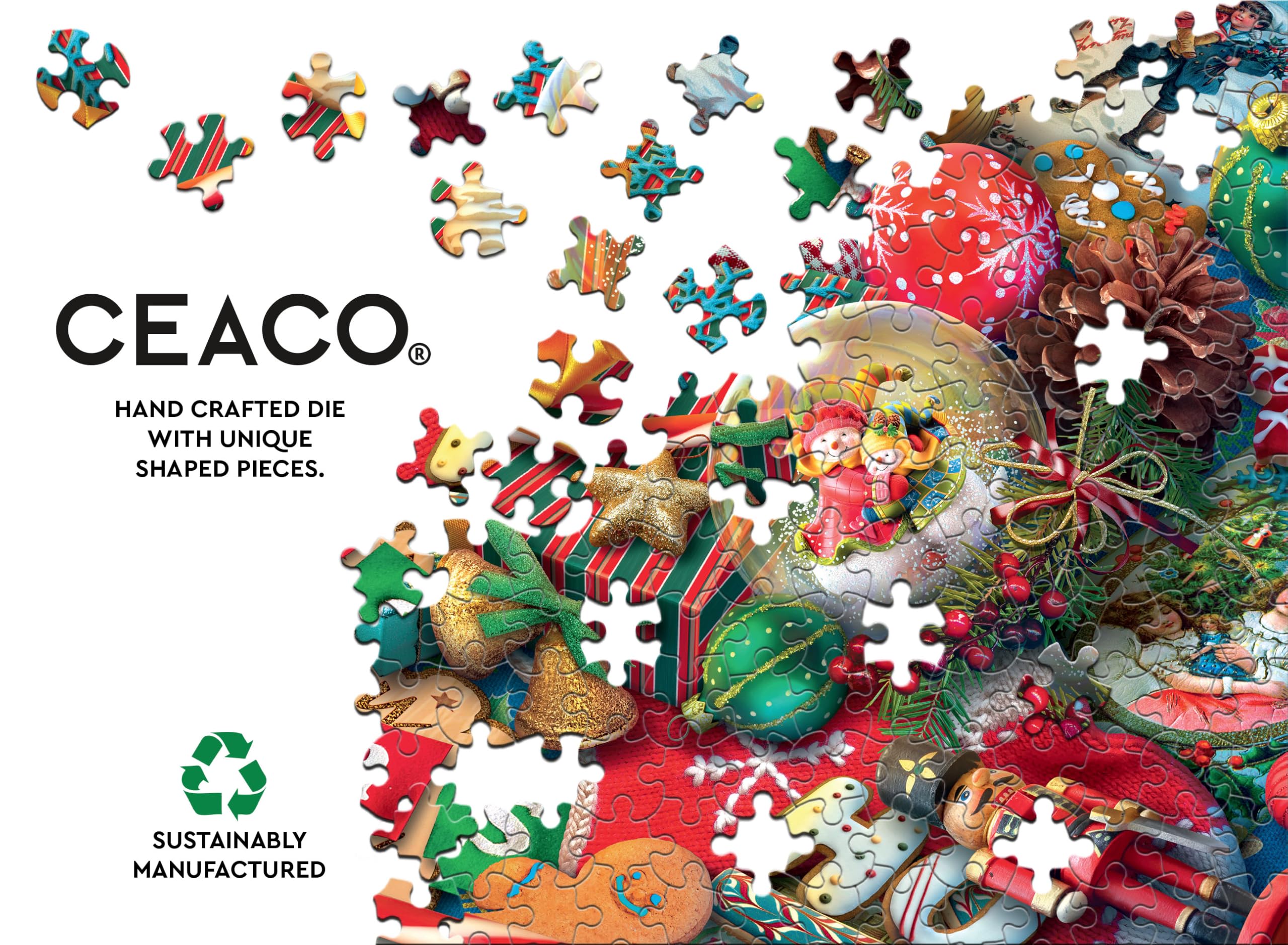 Ceaco Eduard Christmas Chaos family game night support for social bonding