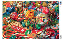 Ceaco Eduard Christmas Chaos made in USA label signaling quality