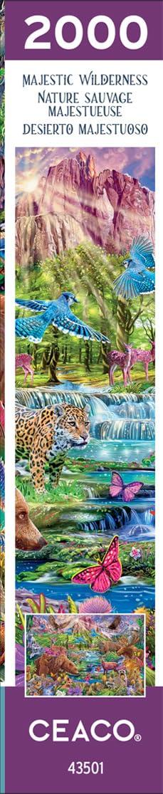 Ceaco Majestic Wilderness handcrafted die-cut pieces offering unique shapes