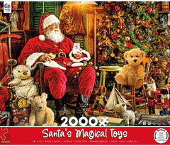 Ceaco Holiday Santa Gift Stacks invite cozy evenings solving together.