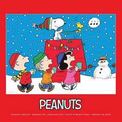 Ceaco Peanuts Holiday Snoopy and The Singers assembled scene—enjoy family time and satisfying completion.