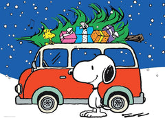 Ceaco Peanuts Peace and Presents holiday-family-time puzzle—enhances quiet time with friends and kids.