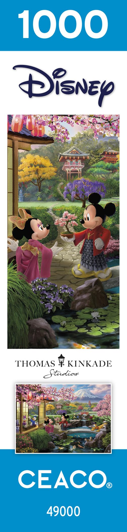 Ceaco included full-color poster helps with assembly and reference