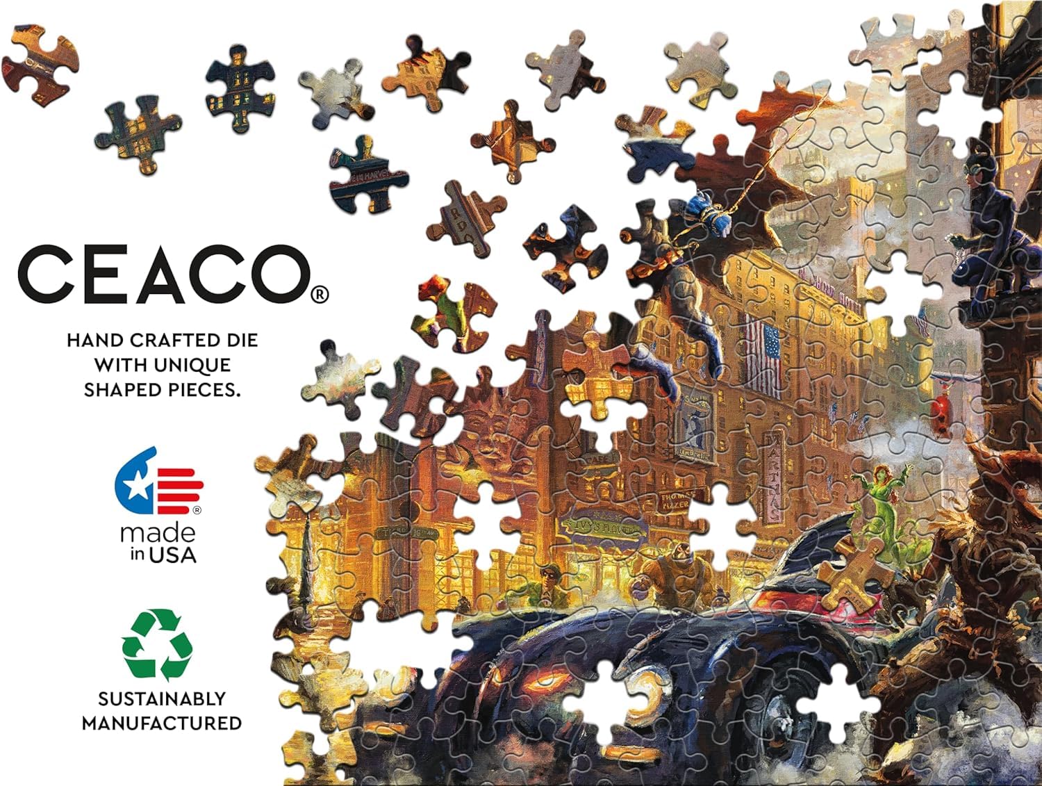 Ceaco colorful imagery makes this puzzle a versatile gift for holidays and celebrations.