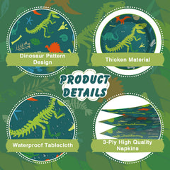 Cecnamt dinosaur 9 oz cups prevent spills during drinks