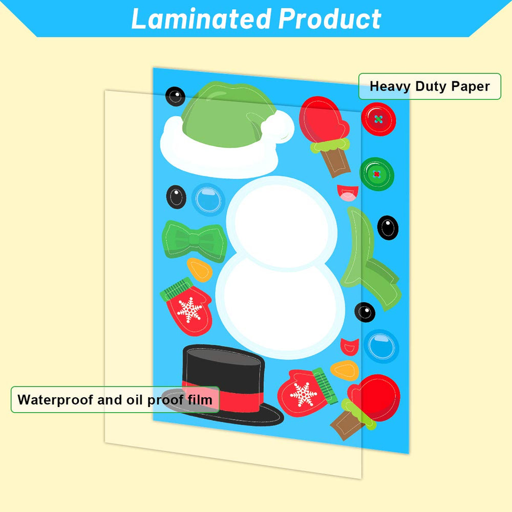 Ceiba Tree Reindeer sticker sheet for holiday projects and party favors.