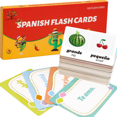 Ceiba Tree Spanish flash cards set of 100 pieces for everyday conversations