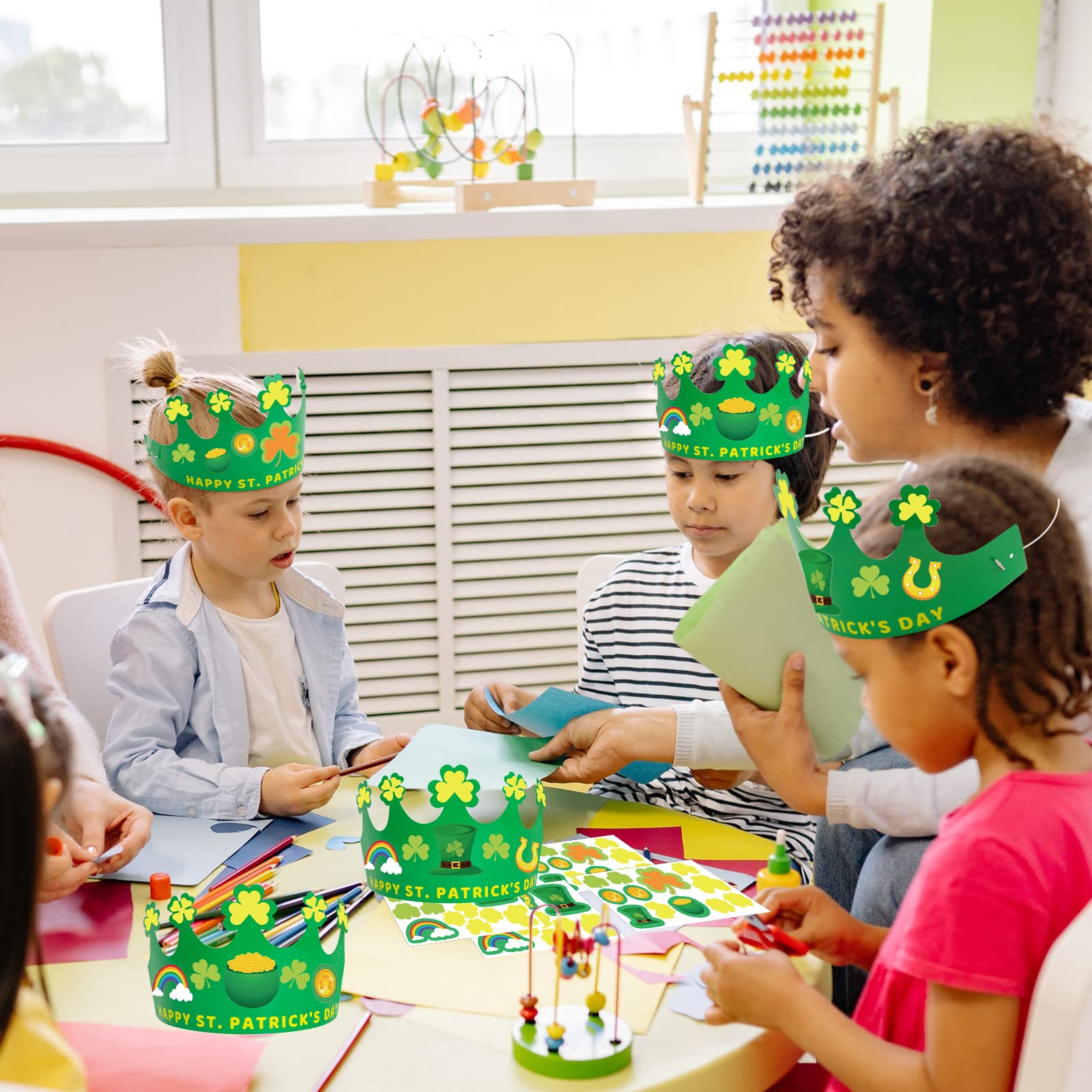 Ceiba Tree crown hats sized 14.3x5 inches for kids
