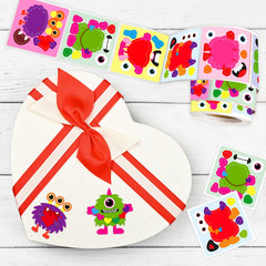 Ceiba Tree bright colors and laminated finish on monster stickers