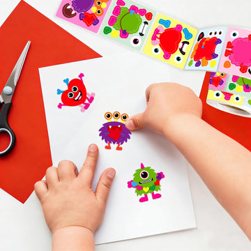 Ceiba Tree waterproof and easy-peel monster stickers stay put