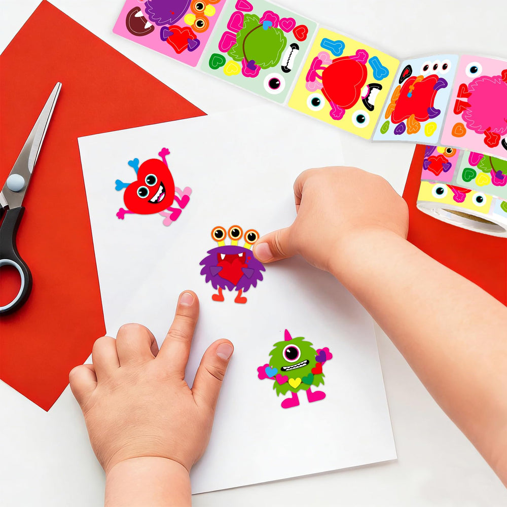 Ceiba Tree waterproof and easy-peel monster stickers stay put