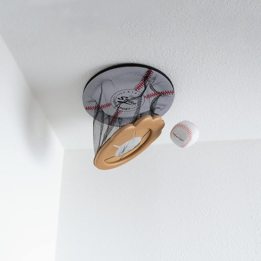 Ceiling Strike net and mounting for quick setup.