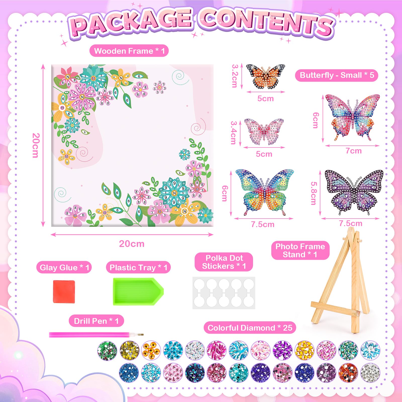 Celecstan Diamond Art diamond packs offer color variety