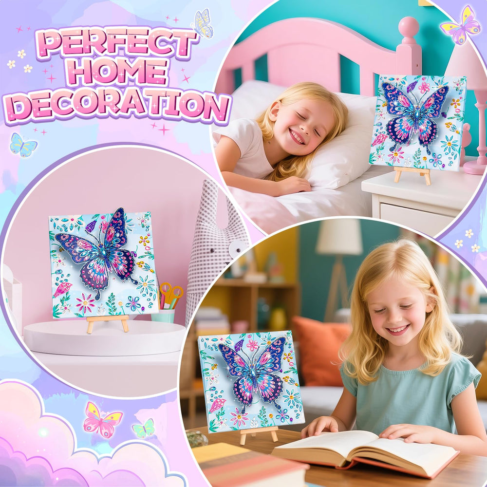 Celecstan easel-ready display finish to showcase kid artwork