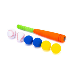 CeleMoon mini-foam-baseball-bat-orange for safe indoor and outdoor play.