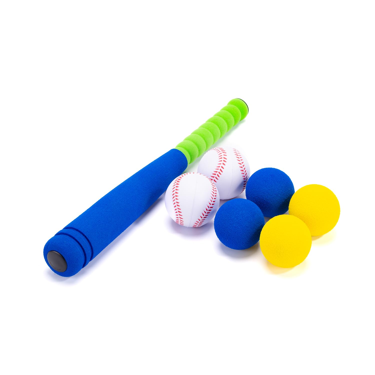 CeleMoon bat with textured grip to aid proper swing technique for kids.