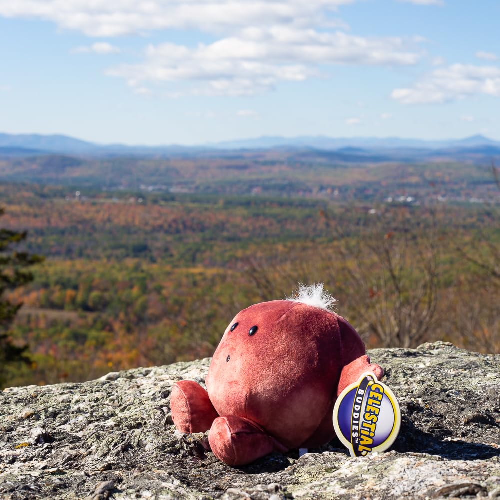 Celestial Buddies Mars Buddy washable fabric allows easy cleaning after adventures.