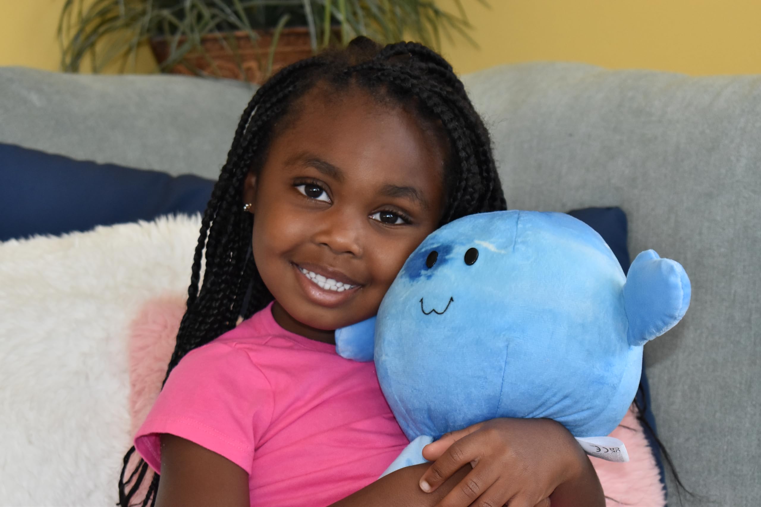 Celestial Buddies Neptune Buddy educational tag sparks curiosity about orbital facts.