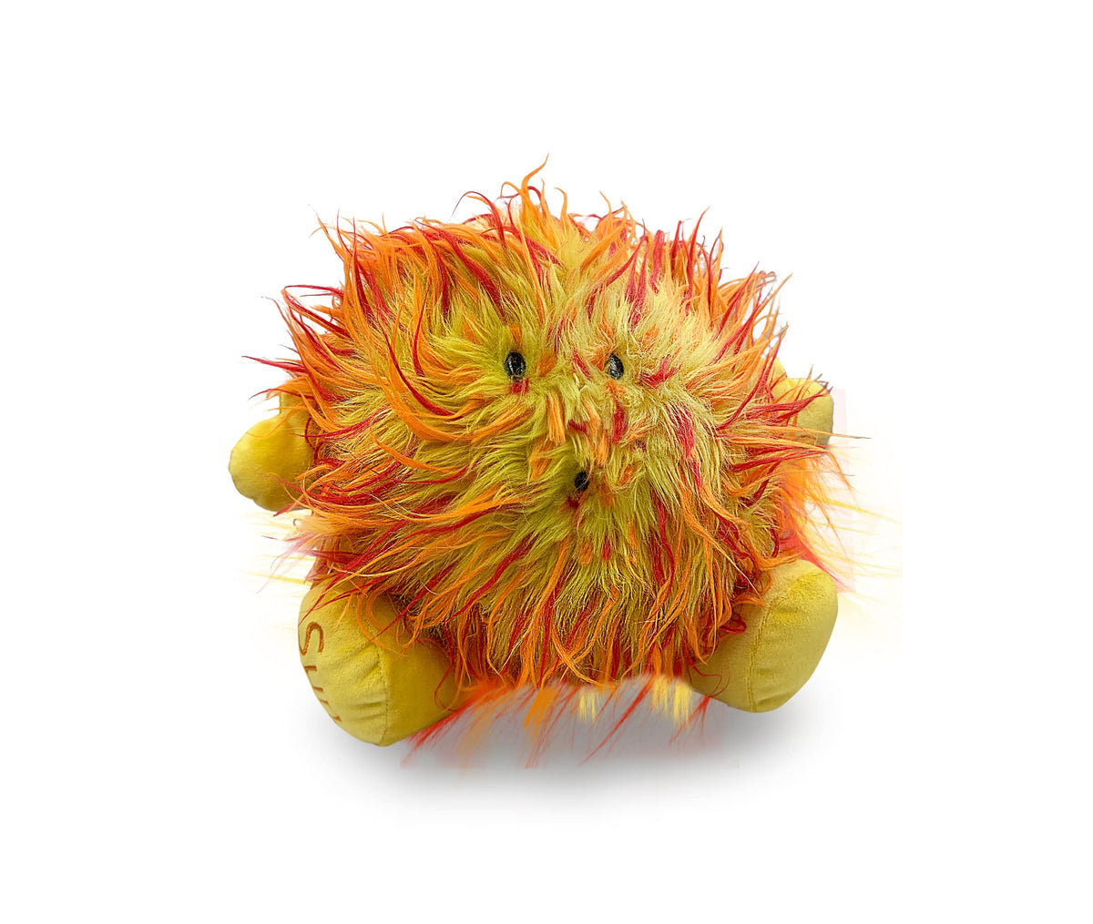 Celestial Buddies Sun Buddy plush in soft fur for cozy bedtime cuddles.
