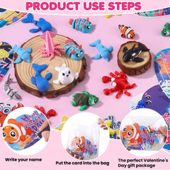 Celltestria classroom gift pack, ready-made Valentines incentive and activity bundle.