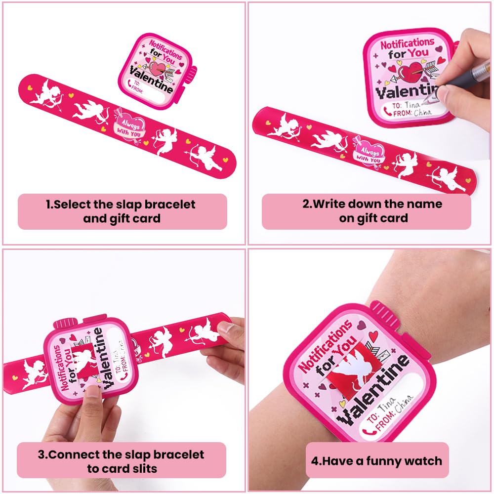Celltestria slap bracelet worn on a child's wrist