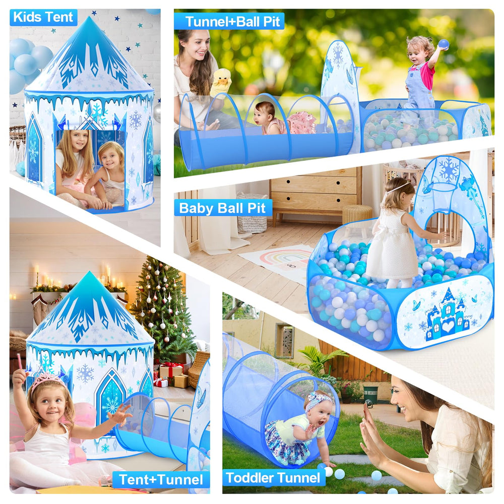 Celontry ball pit and tunnel combo encourages active play and physical exploration