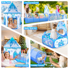 Celontry ball pit and tunnel combo encourages active play and physical exploration