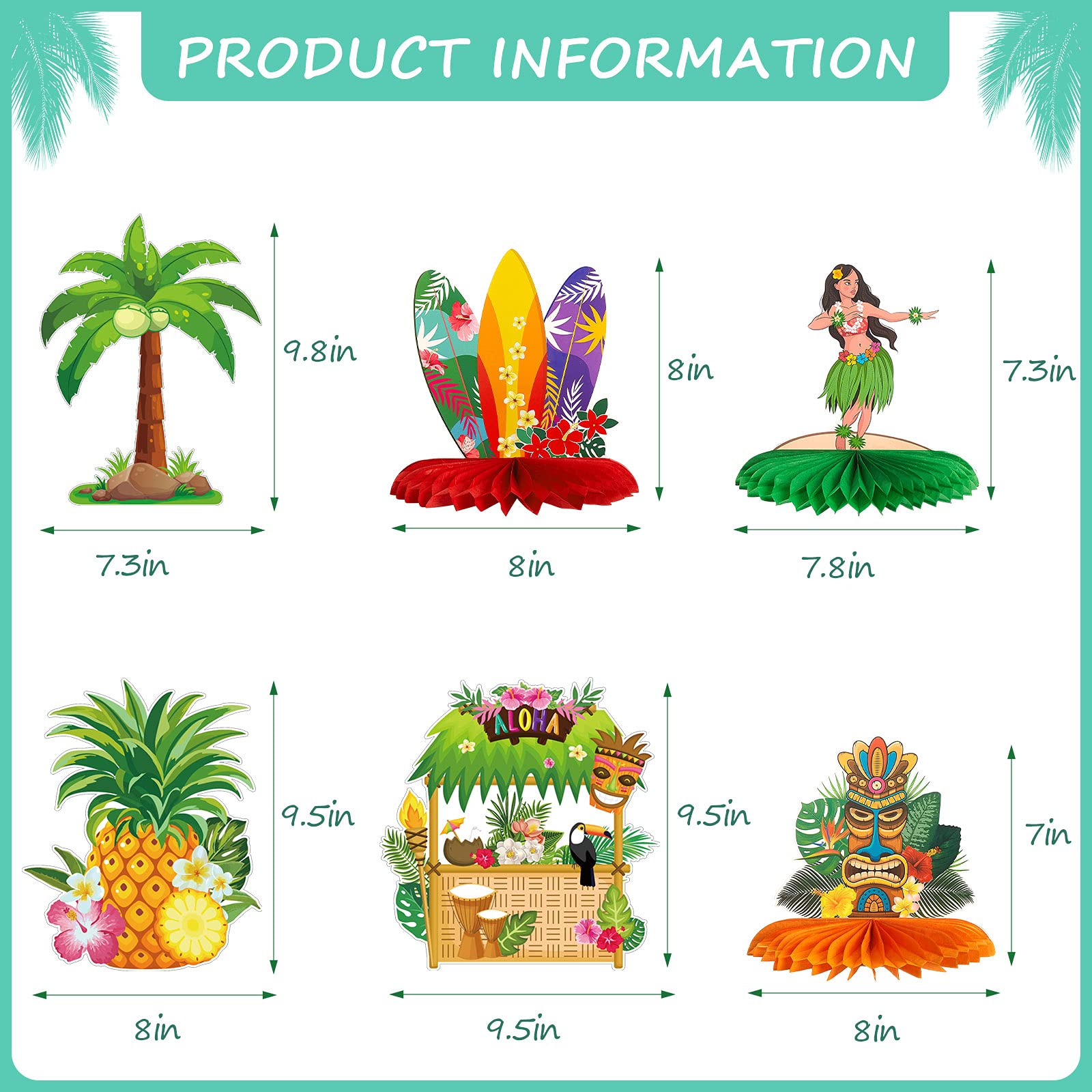 Censen pineapple honeycomb centerpiece adds tropical charm to tables