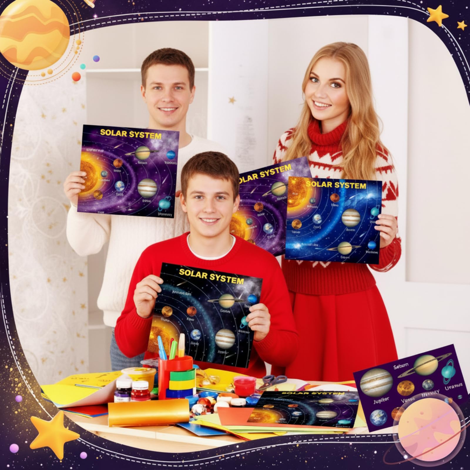 Censen space decor DIY kit ideal for party activities and games