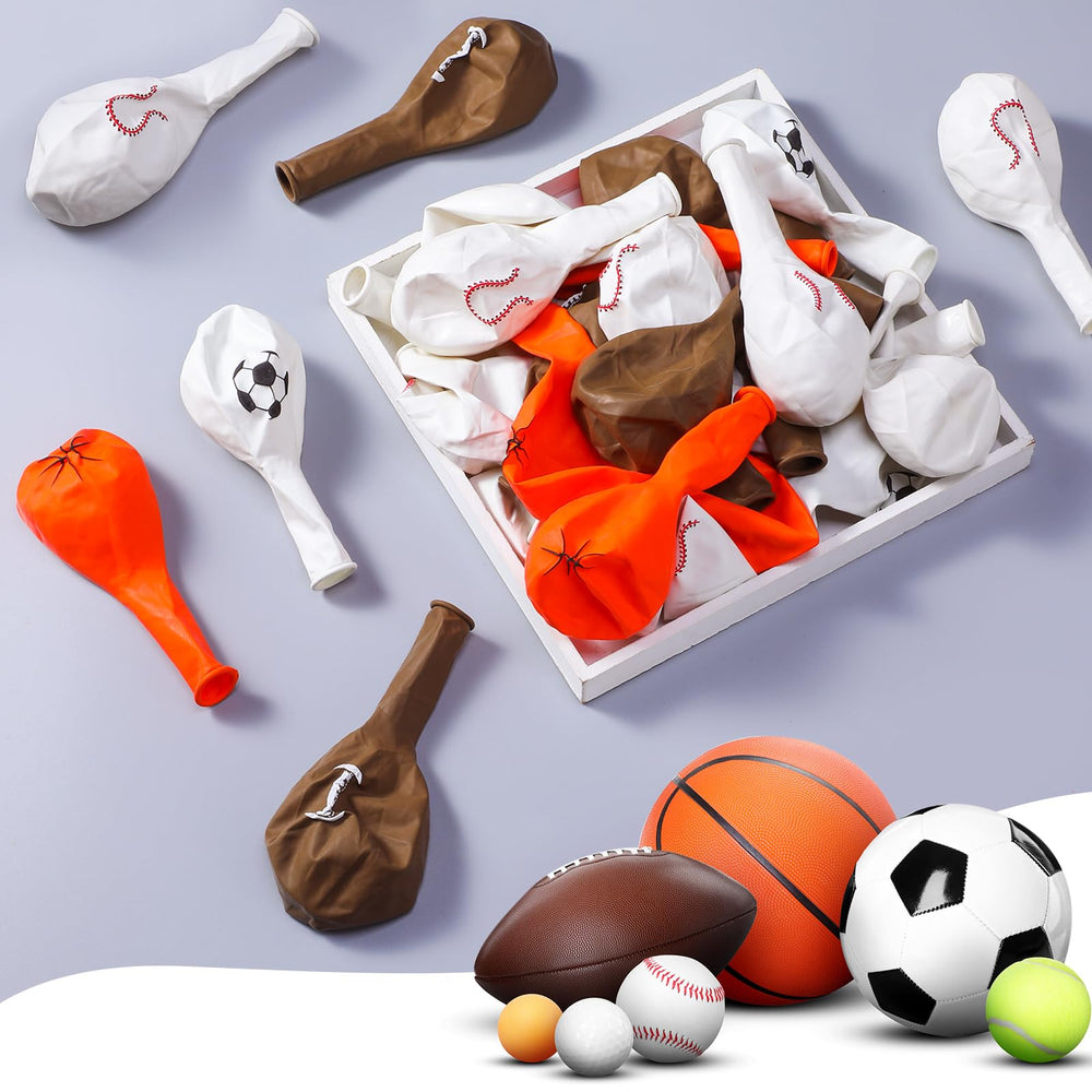Censen soccer-print 12-inch balloon complements indoor or outdoor sports celebrations