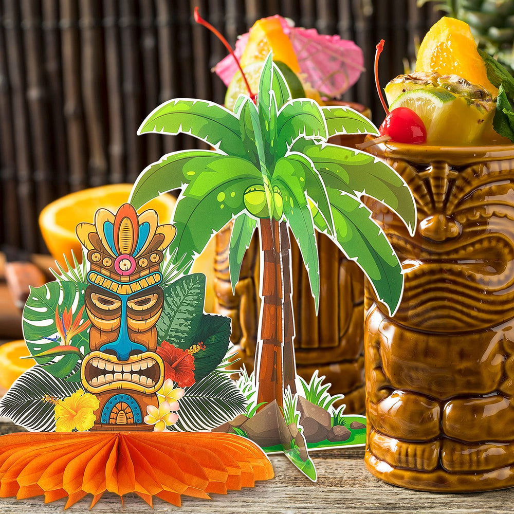 Censen standing tropical card coconut tree for coastal vibes