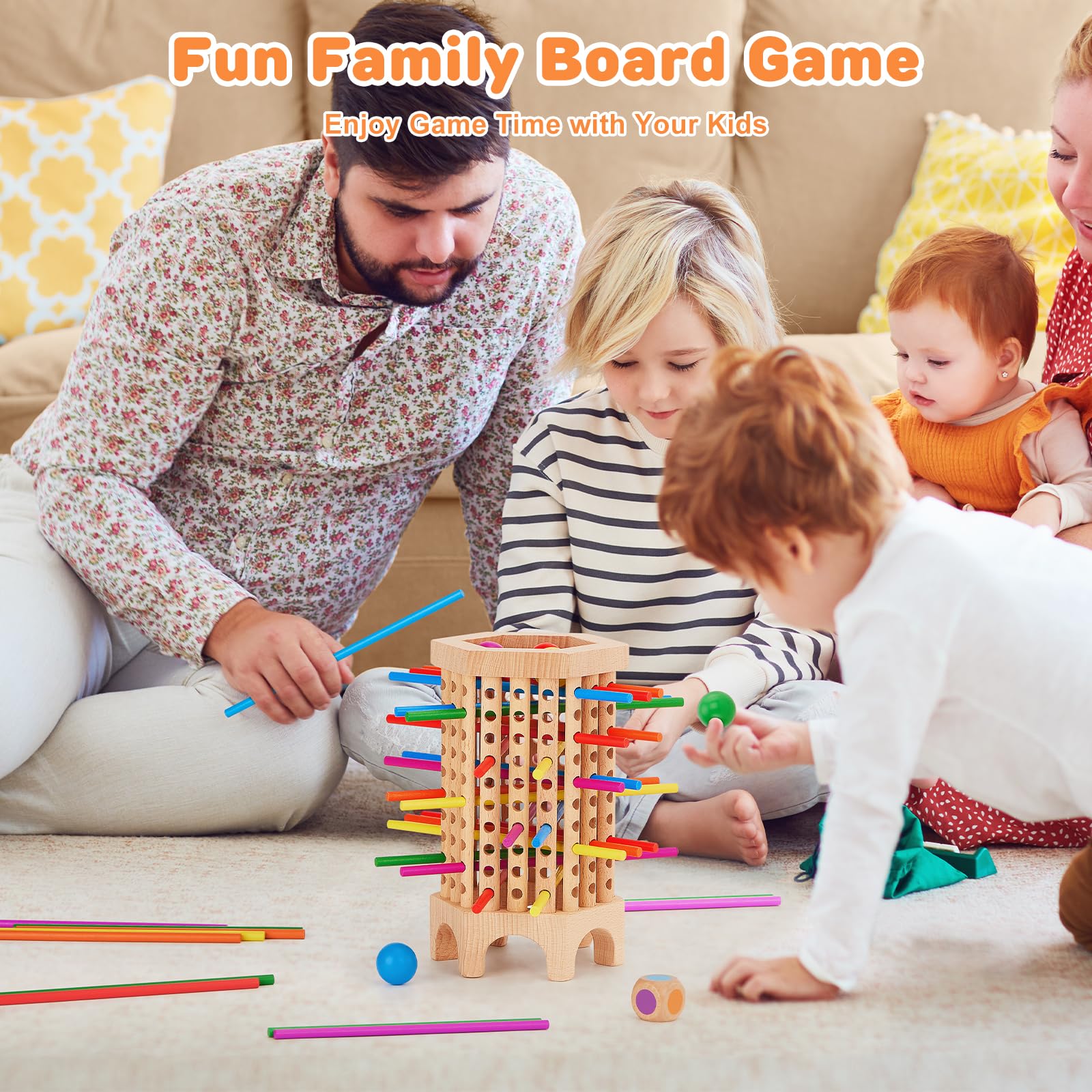 Centtechi six-color balls for vibrant, engaging balance play.