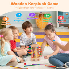 Centtechi 36 colorful counting sticks for sorting and counting.