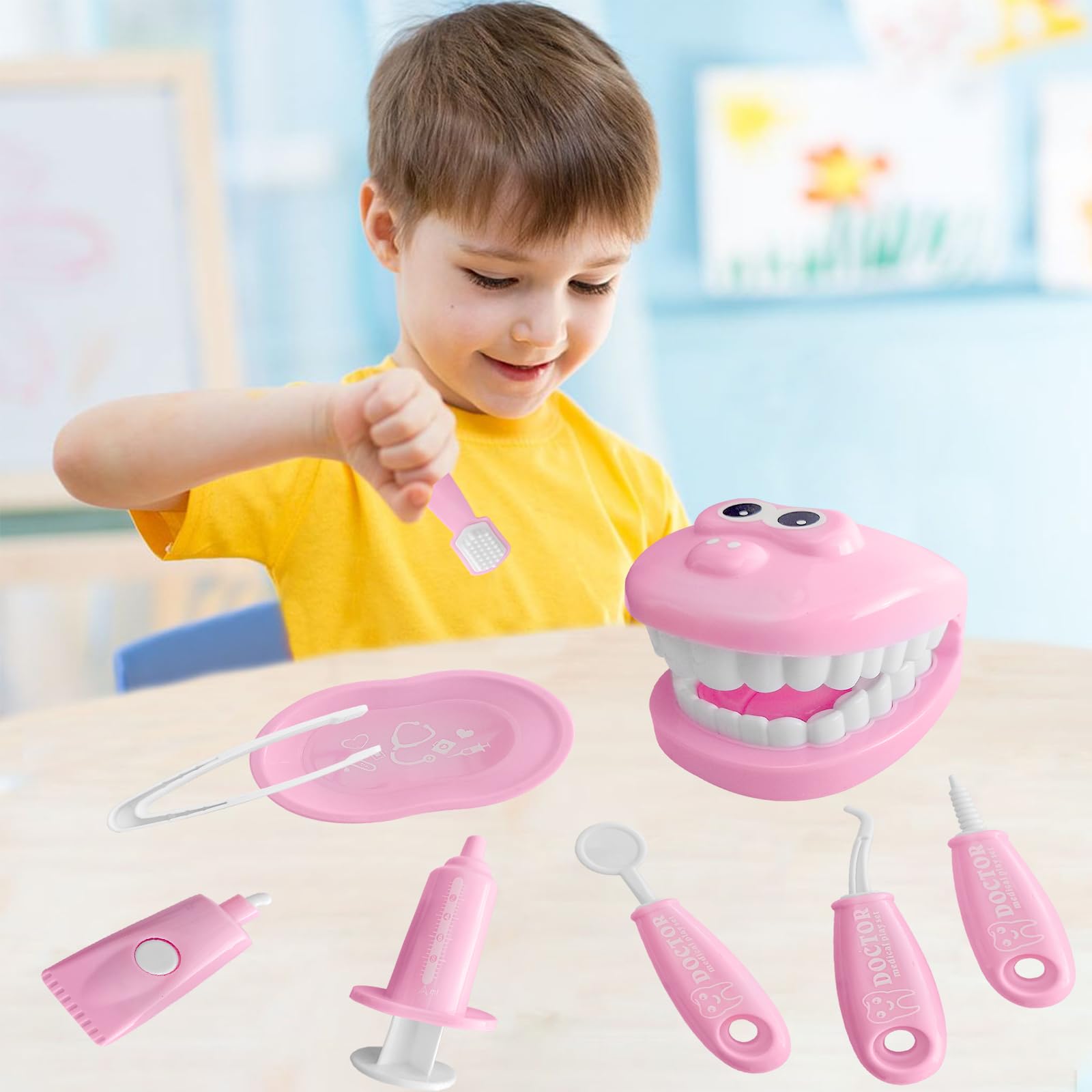 Ceonam dental tools set for imaginative care activities.