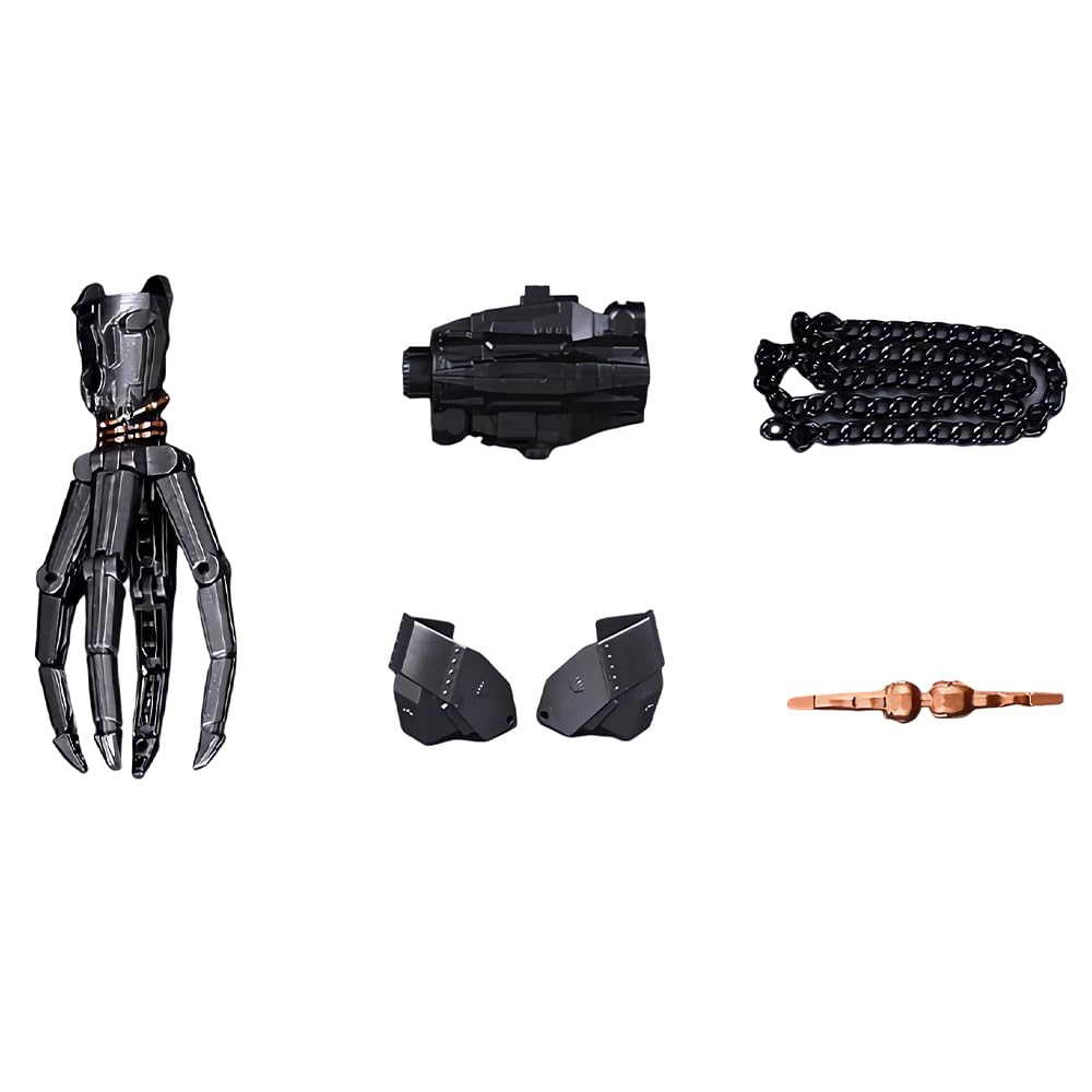 CESHOON deformation robot action figure with poseable joints for dynamic posing