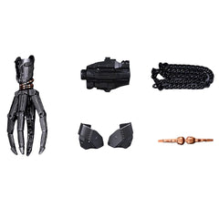 CESHOON deformation robot action figure with poseable joints for dynamic posing