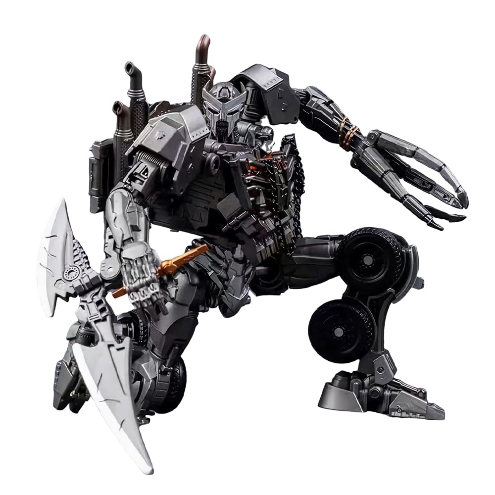 CESHOON deformation robot action figure features a realistic paint job for authentic look