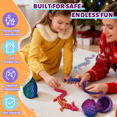 cessfle eco-friendly PLA dragon is safe for kids and biodegradable