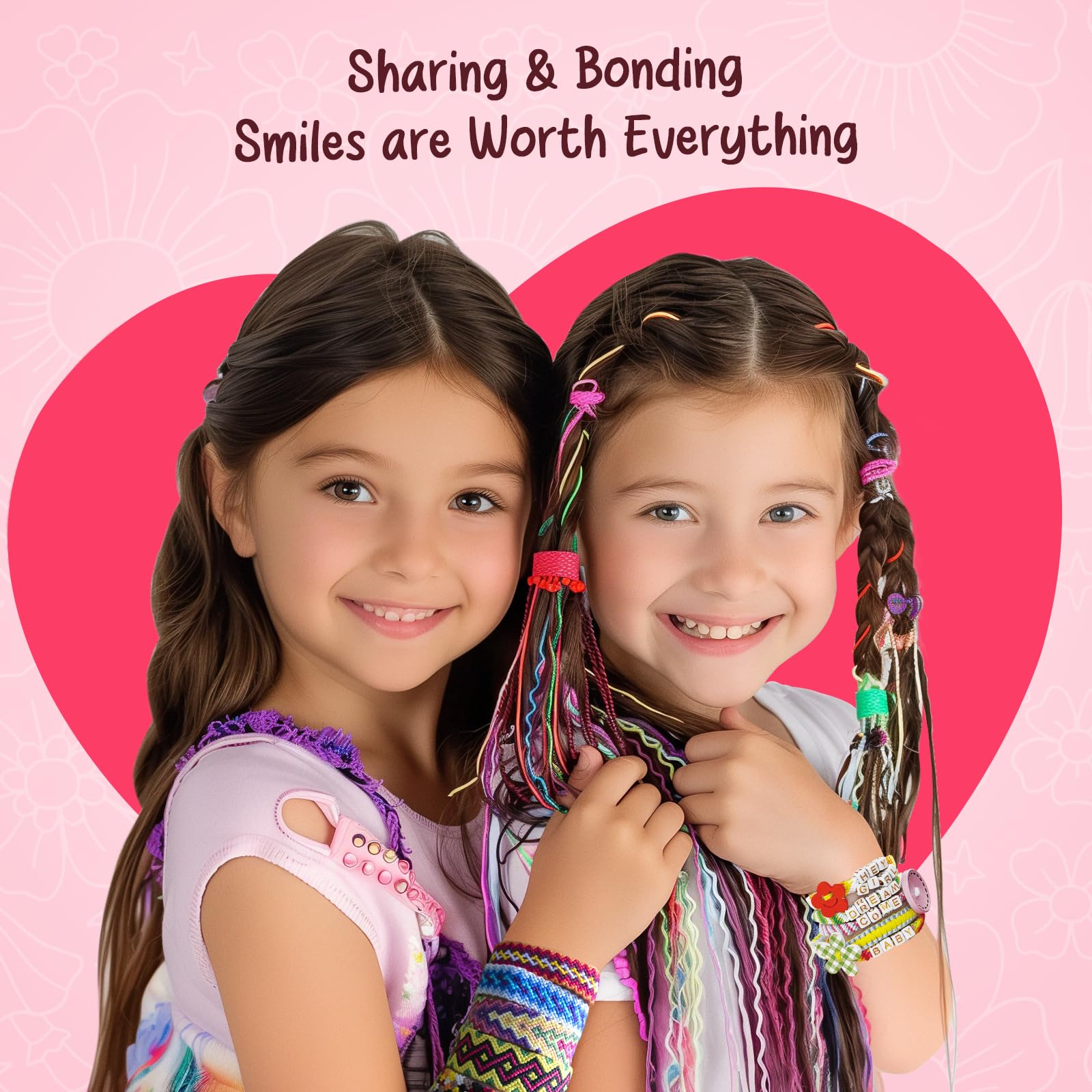 CEUCAL bracelet kit is portable for crafting anywhere at home or on the go.