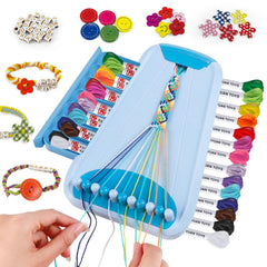 CEUCAL bracelet kit with top clasp design keeps threads organized for easy crafting