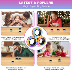 Cevioce anti-stress rings offer portable moments of focus during busy days